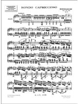 Rondo Capriccioso. Op. 14 - MENDELSSOHN - Partition - Piano